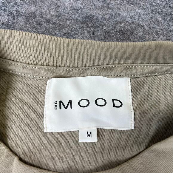 310 Mood Unisex Beige Shower Graphic Short Sleeve T-Shirt Size Med - Picture 5 of 9